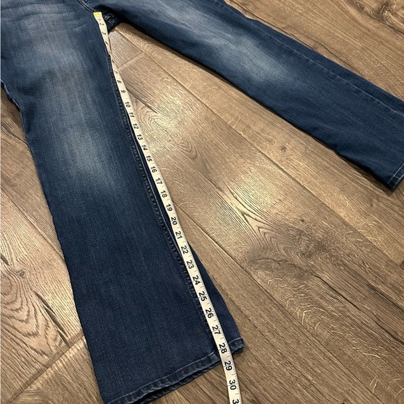 Lee Boot cut Jeans Women's Size 10 P Flared Jeans Mid Rise Cowgirl Western Boho - Picture 11 of 12